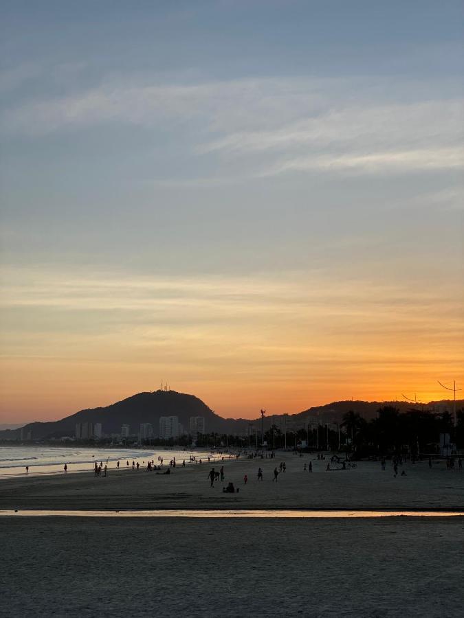 Apt Enseada Vista Mar Guarujá Esterno foto