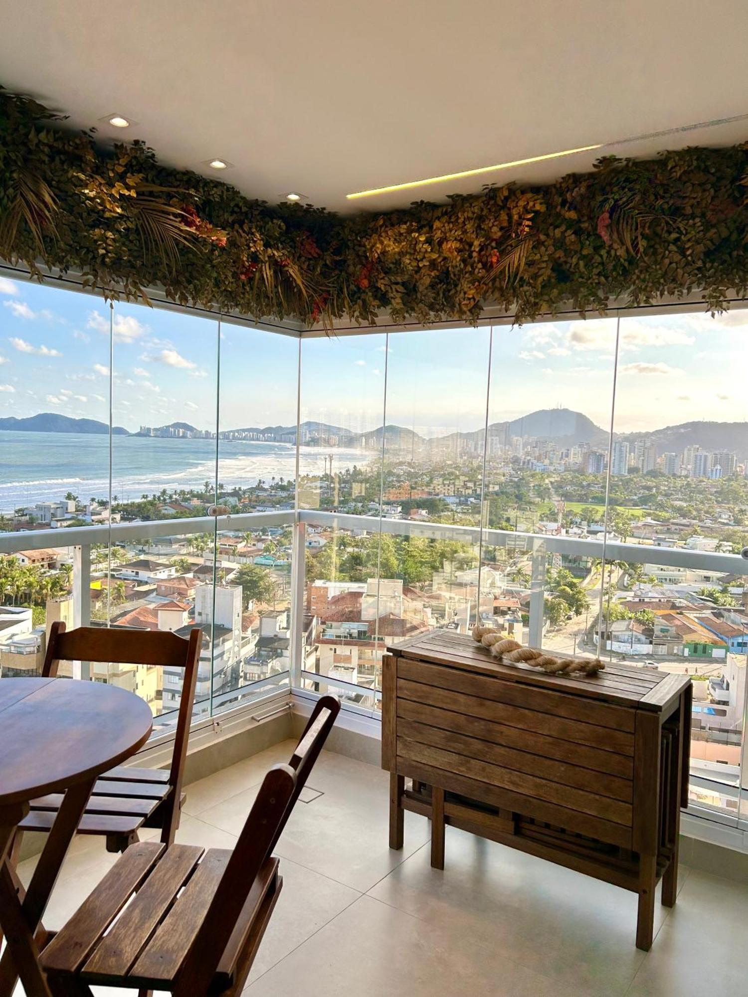 Apt Enseada Vista Mar Guarujá Esterno foto